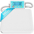 JJ CARE Medical Scale - Heavy Duty 660 lbs/299 Kgs Capacity Wrestling Scale for Gyms with Easy to Read LCD Display | Professional Medical Grade Meter for Body Weight, Home, Hospital, & Physicians