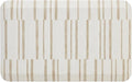 House of Noa Nama Standing Mat – Anti-Fatigue Cushioned Kitchen Mats for Floor | Ergonomic Bounce-Back Foam Kitchen Mats | Anti-Fatigue Mats for Kitchen & Standing | Nara Stripe Natural | 22" x 36"