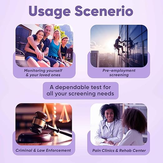 Prime Screen Drug Test 12 Panel Kits (AMP/BAR/BUP/BZO/COC/MET/MDMA/MTD/OPI/OXY/PCP/THC) - Self Check Highly Sensitive Urine Dip Testing - WDOA-6125 (25 Pack)