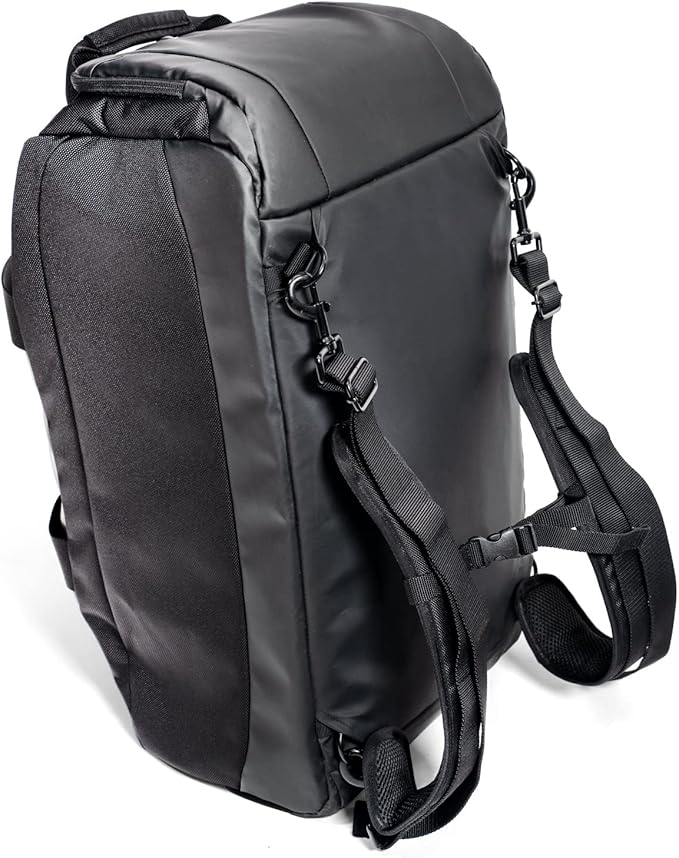 Mission Darkness Disconnect Faraday Duffel Bag + 4 Detachable Faraday Pockets // Military-Grade RF Shielding for Large Electronics & Mobile Devices // Travel Protection Signal Isolation Data Privacy