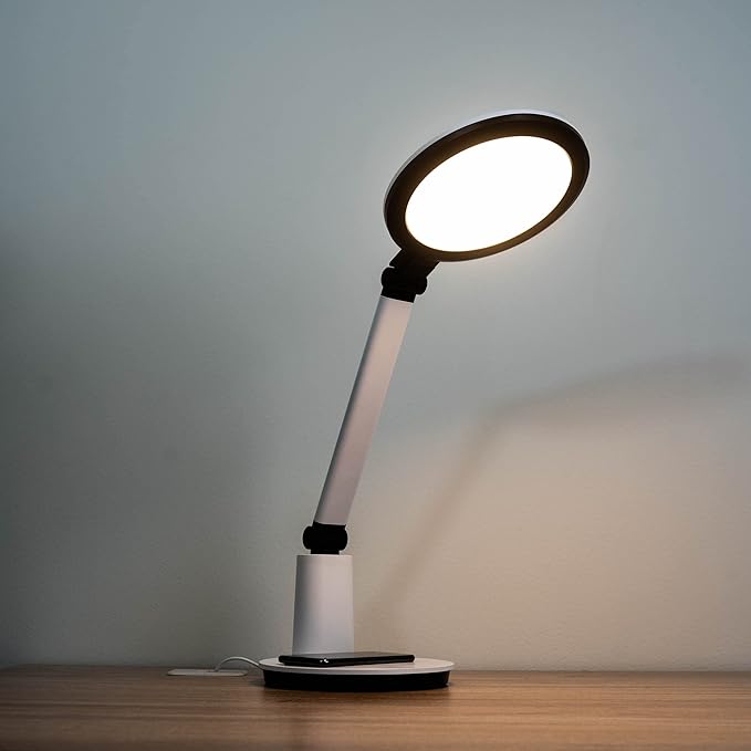 Theralite Halo Light Therapy Lamp Sunlight Lamp - UV Free 10,000 LUX Sun Lamp Therapy Light - Boost Your Spirits and Energy with A Mood Light, Works for Sunlight Deprivation and Boosting Energy