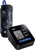 Braun ExactFit 1 Upper Arm Digital Blood Pressure Monitor with Adjustable BP Cuff for Home Use, Simple One Button Operation for at Home Blood Pressure Monitoring, Large Easy to Read Display, BUA5000