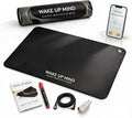 Grounding Mat for Feet – Indoor Conductive Earthing Mat for Desk, Floor or Bed – Non-Electric Passive Grounding Pad with Outlet & Tester.