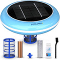 Solar Pool Ionizer – Copper Pool Ionizer for Above Ground & Inground Pools up to 45,000 Gallons – Solar Powered Pool Ionizer System