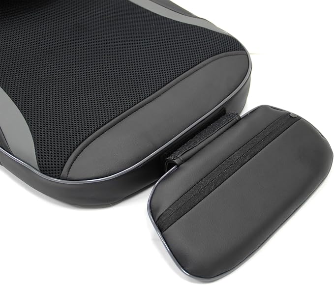 Back Massager with Heat, Shiatsu Massage Chair Pad for Back Pain, Rolling Kneading Massage Seat Cushion, Gifts for Women/Men, Stress Relax at Car Home Office