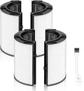 2 Pack 360° Combi Glass HEPA + Carbon Air Purifier Filter Compatible with Dyson HP04 TP07 TP06 HP06 TP04 TP7A PH02 PH01 PH03 PH04 PH3A HP09 TP09 HP07 HP10 TP10 HP4A HP7A DP04 Air Purifier, #965432-01