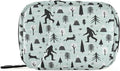 Bigfoot Jackalope Pill Box 7 Day Pill Case Travel Pill Organizer Bag Container for Medicine with Zipper Portable Weekly Case Compact Size for Medicine, Vitamin, Supplement
