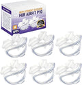 Air-Fit P10 Nasal Pillow Cushion - Soft Silicone Replacement Nose Pillows - Leak-Free Seal & Lightweight Comfort Replacement Supplies for Uninterrupted Sleep - 6 Pack Medium
