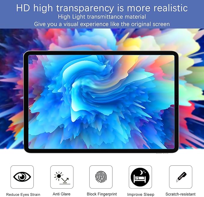 KEANBOLL 2 Pack Blue Light Blocking Screen Protector for iPad Pro 11 inch Screen Protector (2025-2024 Model, 6th 5th Generation M5 M4 Chip),Anti Blue Light and Anti Glare (Matte) Shield