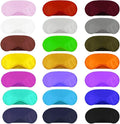 Aneco 50 Pieces Blindfold Eye Mask Shade Cover with Nose Pad and Adjustable Strap for Travel Sleep or Party Supplies