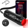 Red Light Therapy Flashlight for Pain Relief – Portable Infrared & Near Infrared Light Therapy Device for Joint, Muscle, Body & Face Inflammation, 3 Wavelengths, 4 Professional Combinations
