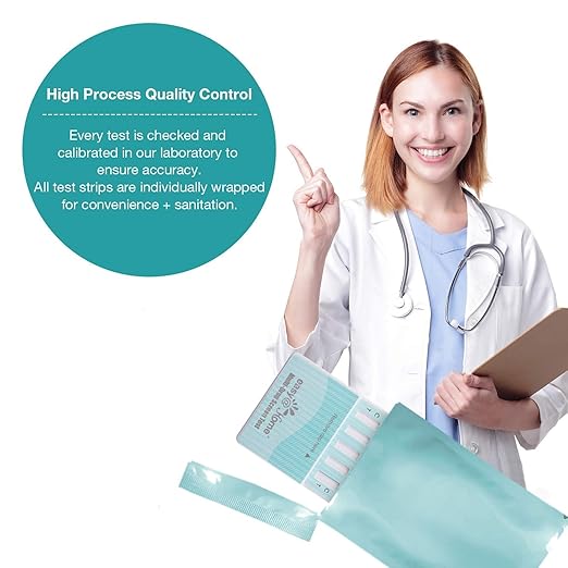 Easy@Home 12 Panel Instant Drug Test Kits - Testing Marijuana (THC),COC, OPI 2000, AMP,BAR,BZO,MDMA,MET/mAMP, MTD, OXY,PCP,PPX- EDOAP-1124-5 Pack FSA or HSA Eligible