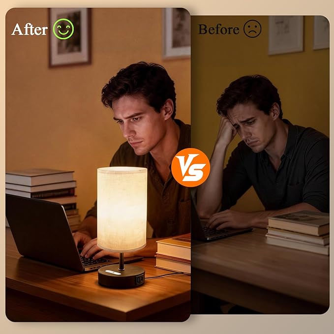 Light Therapy Lamp, 10000 Lux Natural Light Lamp Therapy Lamp with Remote Control, Sun Lamp 3 Color Temperature & 3 Brightness Level & Timer, Daylight Lamp for Home, Office