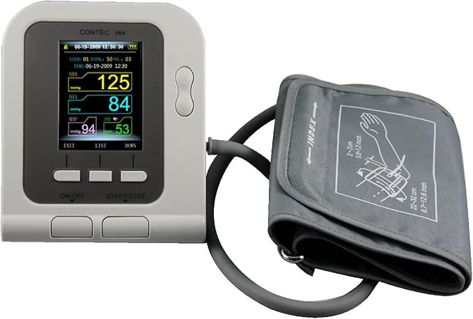 Contec CONTEC08A Model 08A Digital NIBP Ambulatory Blood Pressure Monitor with PC Software