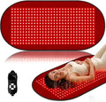 Novalume XL Full Body Red Light Therapy Mat 360 LEDs, Extra Large 39.4'' x 23.6'' Red Therapy Blanket Pad with Heat, 660nm 850nm Light Therapy for Post-Workout Relaxation, Bed Back Waist Use