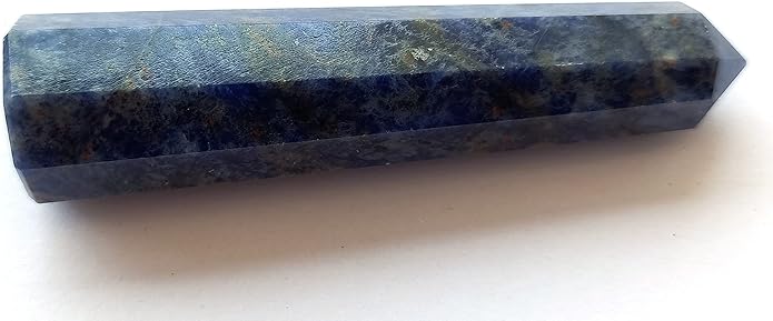 WholesaleGemShop 3 Inch Gemstones Obelisk Tower Jumbo Facet Aura Rock Crystal Natural Polished Earth Wand Spirit