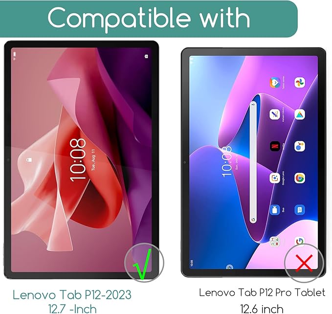 KEANBOLL 2-Pack Anti Blue Light Screen Protector for 12.7" Lenovo Idea Tab Pro 2025 / Lenovo Yoga Tab Plus 2025 / Lenovo Tab P12 (12.7inch), Eye Protection Anti-Glare Anti Fingerprint Screen Filter