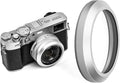NiSi - NC UV (Silver Frame), Camera Lens Protector Filter for Fujifilm X100 Series (X100, X100S, X100F, X100T, X100V, X100VI), Ultraviolet Filter, UV Protection, Optical Glass, Waterproof Nano Coating
