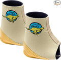 Tuli's Cheetah Heel Cup with Compression Sleeve for Sever’s Disease and Heel Pain for Gymnasts and Dancers, X-Large, 1 Pair