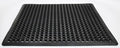Rhino Mats, B-Series Anti-Fatigue Drain-Thru, Grease Resistant, Non-Slip Drainage Floor Mat for Restaurant, Kitchen, Pool, Car Wash, Lab, Gyms, Workplace, Docks or Anywhere (Black, 3' x 3' x 3/4")