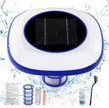 VINGLI Solar Pool Ionizer, Anode Copper-Based Water Care System,85% Less Chlorine Usage, Pool Cleaner Suitable for Pools up to 35,000 Gallons,1-Year Warranty