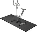 Treadmill Mat,60" x 30",6mm Thickness Exercise Equipment Mat for Carpet Hardwood Floors, Compatible with Walking Pad,Spin Bike,Elliptical Trainer,Rowing Machine