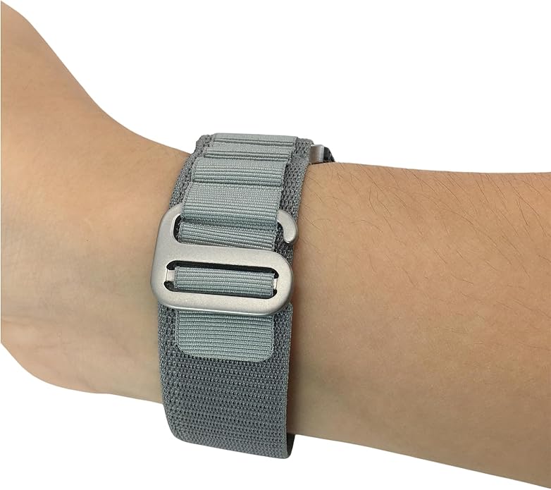 Custom Fit by Wrist Size, Small & Large Wrists, for Garmin Nylon Watch Band –– Compatible with QuickFit 20mm / 22mm / 26mm, Fenix 7, Instinct 2X, Forerunner, Epix, Tactix, MARQ, quatix, Approach
