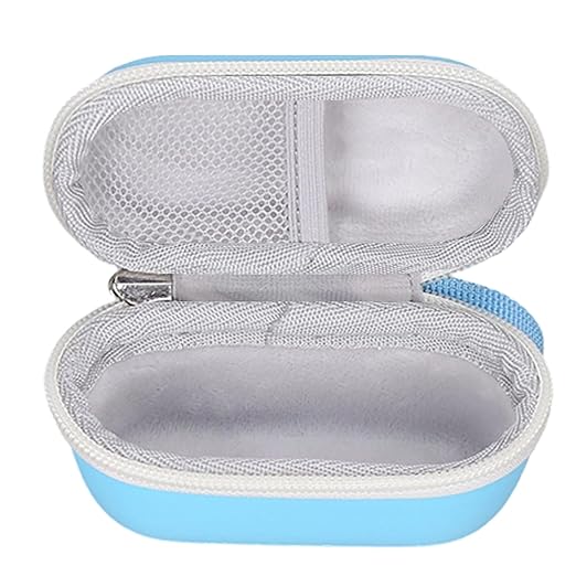 Fingertip Pulse Oximeter Case for Zacurate for HealthTree for Vibeat Children Digital Fingertip Pulse Oximeter Blood Oxygen Saturation Monitor (Blue-Case Only) (Black)