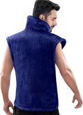 RENPHO King Size Heating Pad for Back, Birthday Gifts for Mom Wife Men, FSA Eligible, 24"x37" Large Weighted Electric Heat Pad for Neck and Shoulders, ETL Certified, Midnight Blue