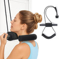 Cervical Neck Traction Device for Home Use, Adjustable Neck Stretcher Strap Over Door for Pain Relief and Spinal Decompression, Restore Natural Curve of The Neck