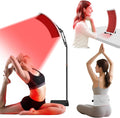 Red Light Therapy Device – 660nm Red & 850nm Infrared LED Therapy Lamp for Face and Body, Versatile Design with Stand, Legs & Strap, Well-Made and Easy to Use(White)