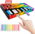 Push Button Pill Organizer 2 Times a Day, Weekly Medicine Pill Organizer, Pill Box Case 7 Day AM PM BPA-Free, Pill Container for Vitamins, Fish Oil, Supplements Medication (Colorful)