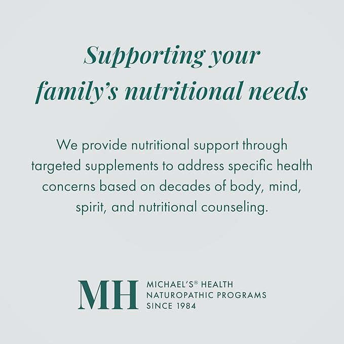 Michael's Health Naturopathic Programs Blood Pressure Factors - 180 Vegetarian Tablets - Provides Fluid Balance Support - Kosher - 60 Servings