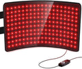 LOVTRAVEL 660nm LED Red Light Therapy for Body 21''x13.7'' and 850nm Near Infrared Light Therapy Devices Large Pads Belt Wearable Wrap for Leg Thigh Knee Belly Back Waist Pain Relief