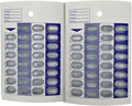 31 Day Monthly Cold Seal Medication Pill Blister Cards, Disposable Easy to Use Pill Organizer for Summer Camps, Pharmacists, Caregivers (Pack of 12)