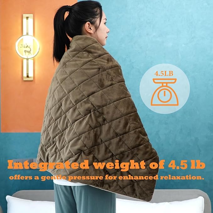 cozzyhug™ Pro Extreme Larger XXXL Weight Heating Pad with FIRfusion NEO Technology, Negative ion emitted, Far Infrared, Pain Relief Back, Neck, Shoulder, Knee, Leg, Arm, 4 Setting, auto-Off, Washable