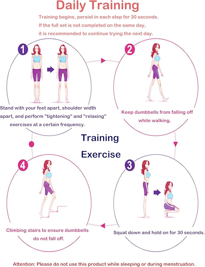 kegel Exercise System, Kegel Exercise Weight Control Set, Food-Grade Silicone: Pelvic Floor Exercise, Pelvic Floor Exercise Devices, kegel Exerciser, Pelvic Floor Muscle
