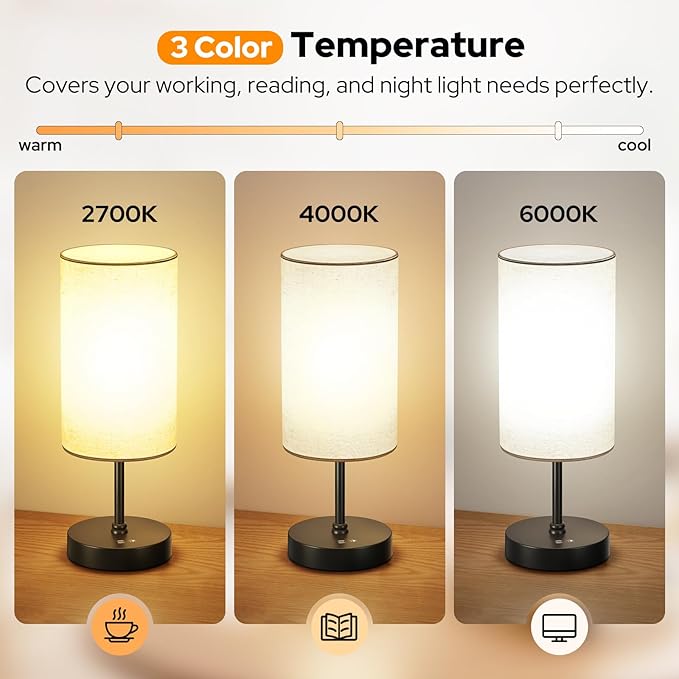 10000 Lux Light Therapy Lamp, Full Spectrum &UV-Free Happy Lamp, Sun Light Therapy Lamps with Remote, 3 Color Temperatures &Stepless Dimming &Timer, Daylight Lamps for Home, Office
