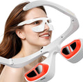 Under Eye Red Light Therapy Device, Red Light Therapy Glasses for Eyes 630±10nm,Red Light Eye Mask for The Treatment of Eye Bags,Dark Circles,Puffiness periorbital for Treating