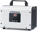 CREWORKS Digital Ozone Generator, 38000 mg/h High Capacity Ozone Machine for Car Home Smoke Pet Odor Removal, Commercial Ozone Odor Eliminator Air Purifier with Adjustable Settings for 3200 sq ft Room