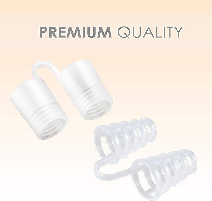 30pcs Anti-Snoring Solutions - Nose Vents, Nose Clips, and Nasal Strips - Snore Stopper for Men & Women - by Mobi Lock