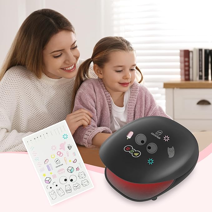 COMFIER Wireless Hand Massager with Heat -3 Levels Compression & Heating,Rechargeable Hand Massager Machine for Carpal Tunnel,Ideal Gifts for Women (Black)