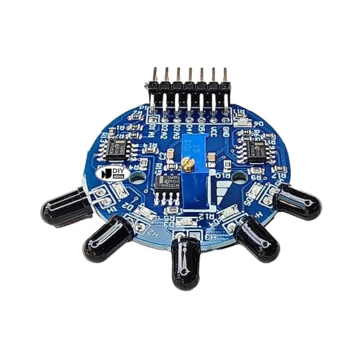 Infrared Flame Sensor Module 5 in 1 Fire Detection Sensor with Analog and Digital Output Adjustable Sensitivity Compatible with Arduino ESP32 ESP8266 Raspberry Pi DIY Electronics Projects, 3 Sets
