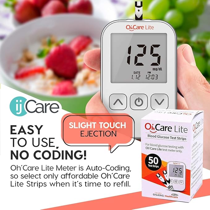 Bundle of 200 Test Strips for Blood Glucose Meter