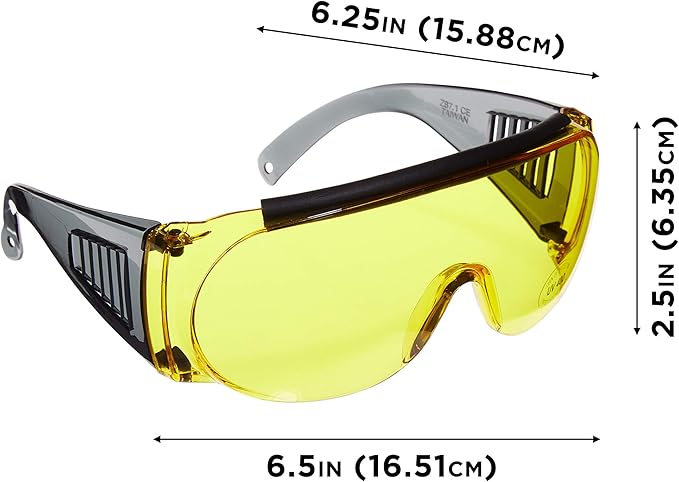 Allen Company - Ballistic Eye Protection for Men and Women - Shooting Accessories That Work with Prescription Glasses