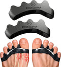 VYCE PrimalStep Toe Separators, Spreaders, Spacers, Straightener to Correct Toes for Men and Women, Bunion Corrector, Plantar Fasciitis and Athletic Mobility, Large