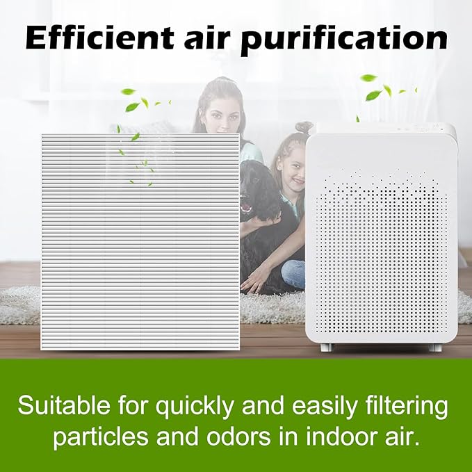 C545 True HEPA Replacement Filter 4 Pack H13 True HEPA Air Filter Replacement for Winix C545 Purifier Filter S Compatible with Part 1712-009600, 2522-0058-00 Allergy & Dust Reduction