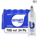 smartwater Smart Water Sports Cap, 700ml, 24 Pack, 23.7 Fl Ounce (Pack of 24)