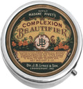 Vintage Apothecary Complexion Beautifier Medicine Pill Box