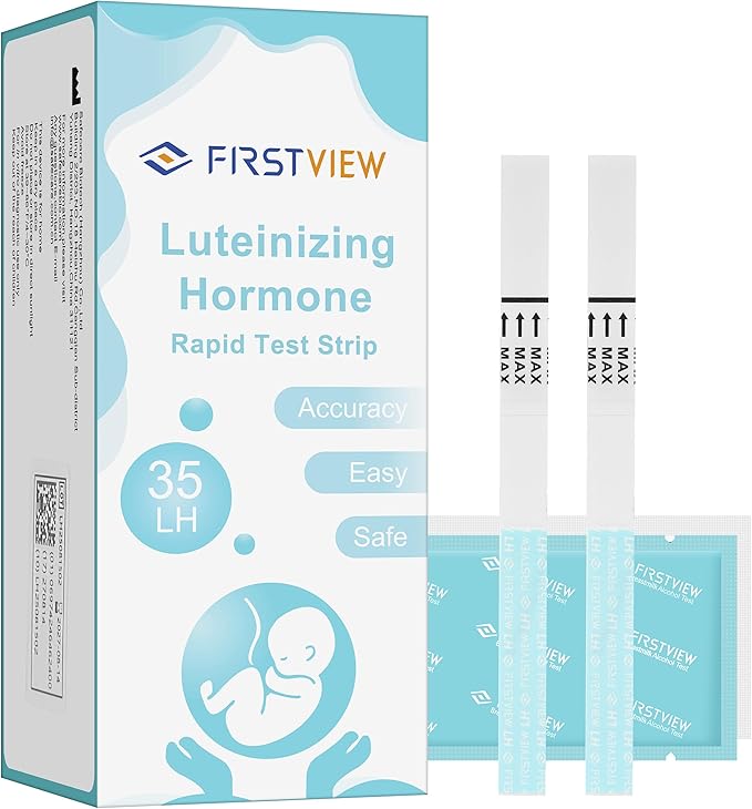 Ovulation Test Strips - 35 Strips, Results Within 5 Minutes, Clear Display, Easy to use.